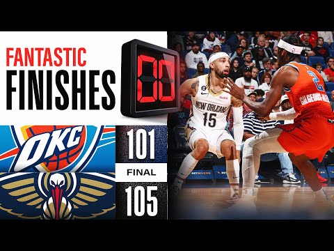CRAZY ENDING! Final 1:28 Thunder vs Pelicans | November 28, 2022