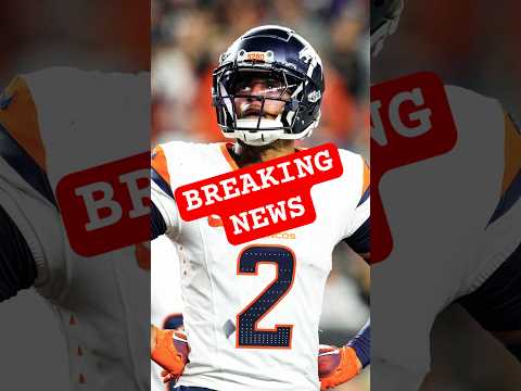 BREAKING NEWS 🚨 Broncos CB Pat Surtain II OUT This Week vs. Texans