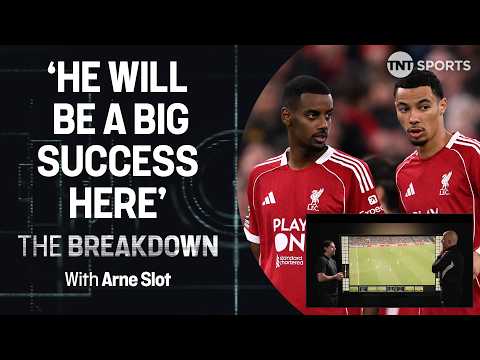 Arne Slot provides tactical analysis on how Isak & Ekitike can play together 👀 | The Breakdown