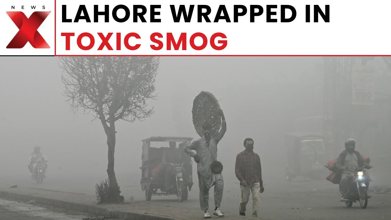 Lahore Leads Global Pollution Rankings Amid Toxic Smog Crisis 🚨
