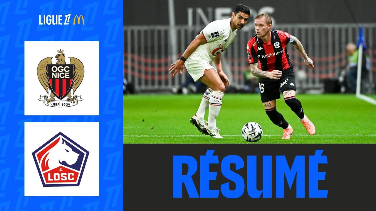 Diop Brille Encore! Nice Secoue Lille avec une 3e Victoire 🏆