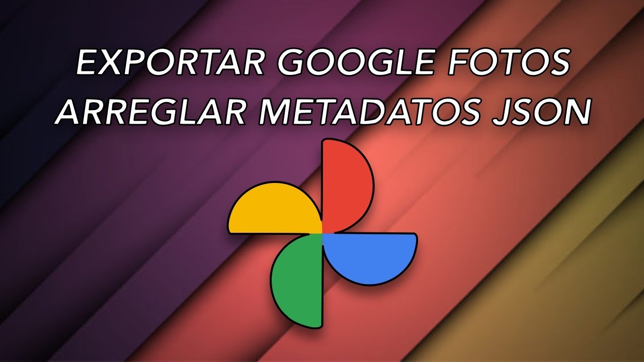 Exportar Google Fotos y Corregir Metadatos 📸