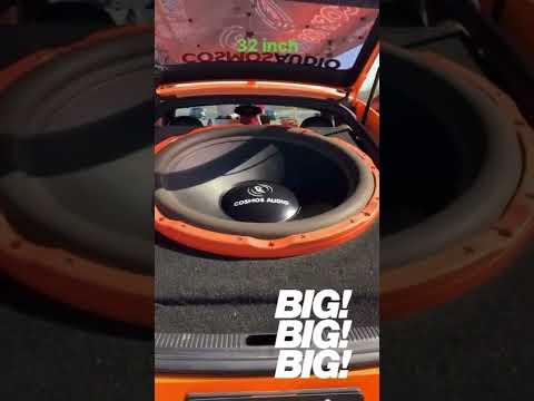 MEGA SUBWOOFER BASS TEST CAR AUDIO‼️🔥😱 [ 32 in]