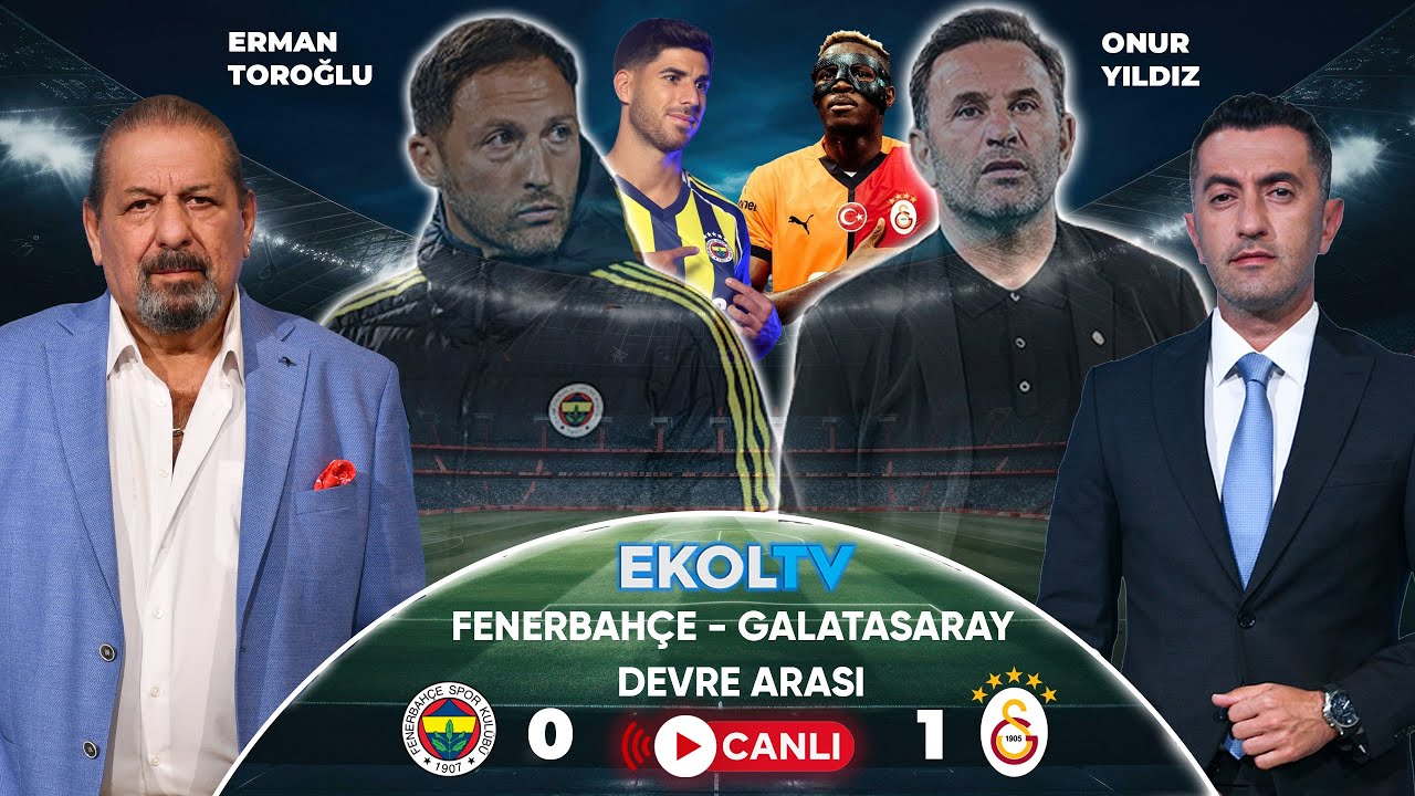 Fenerbahçe 0-1 Galatasaray | Derbi Devre Sonu ⚽