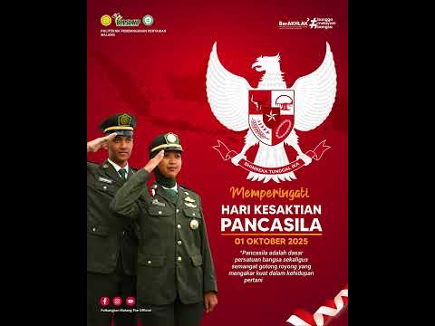 Hari Kesaktian Pancasila 1 Oktober 2025 Polbangtan Malang