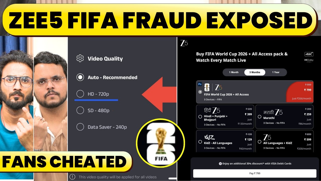 🔴ZEE5’s SCAM WITH FANS. FRAUD, LIE & MILKING THE OPPORTUNITY. FANS CALL OUT ZEE5