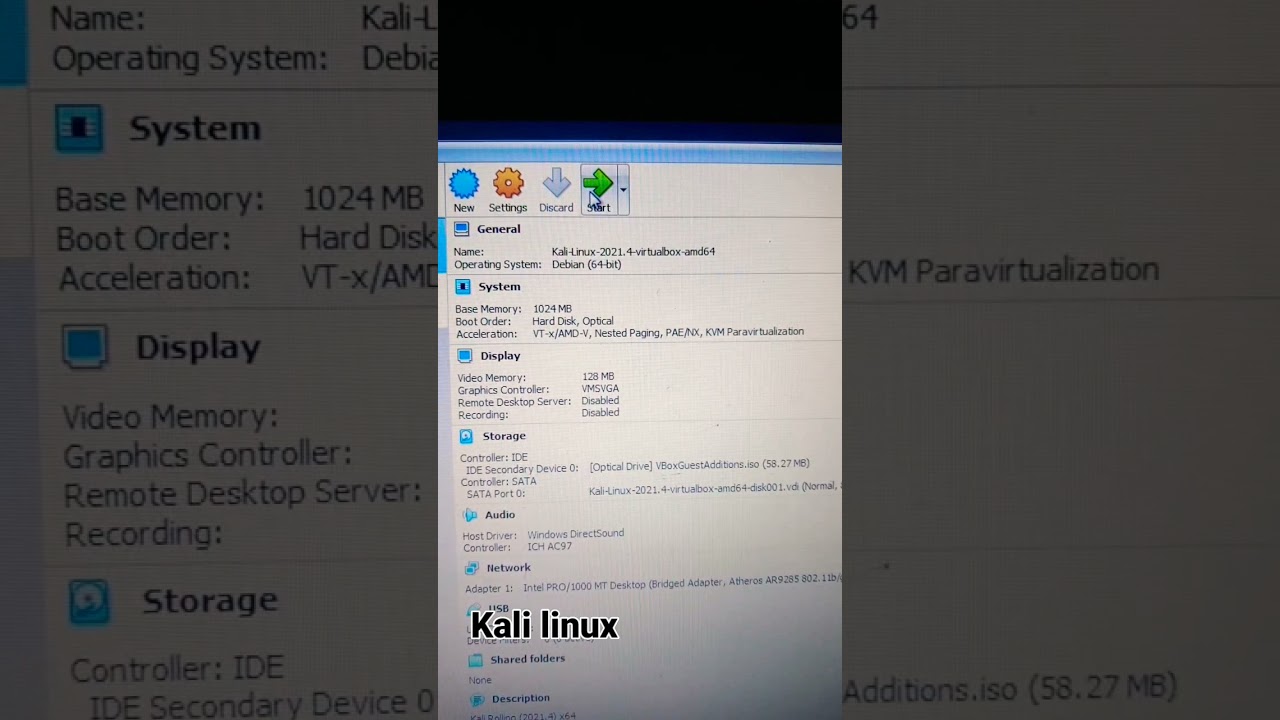 Start Kali Linux on VirtualBox in Simple Steps