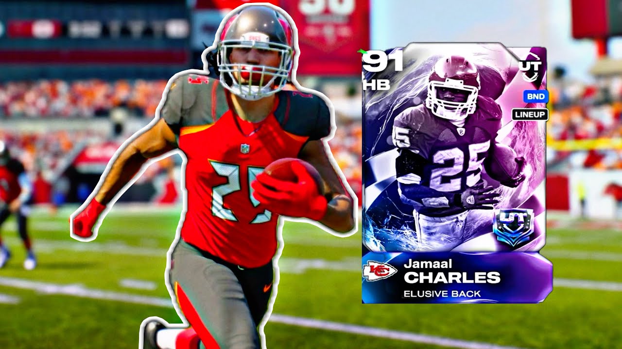 Jamaal Charles Highlights Bucs Theme Team in Madden 26