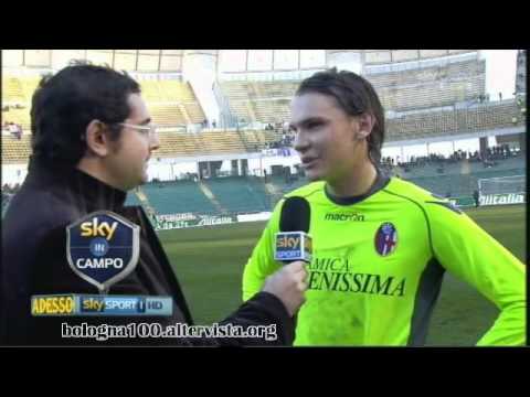 Bologna FC 1909 09/01/2011 Bari - Bologna intervallo, Albin Ekdal, intervista
