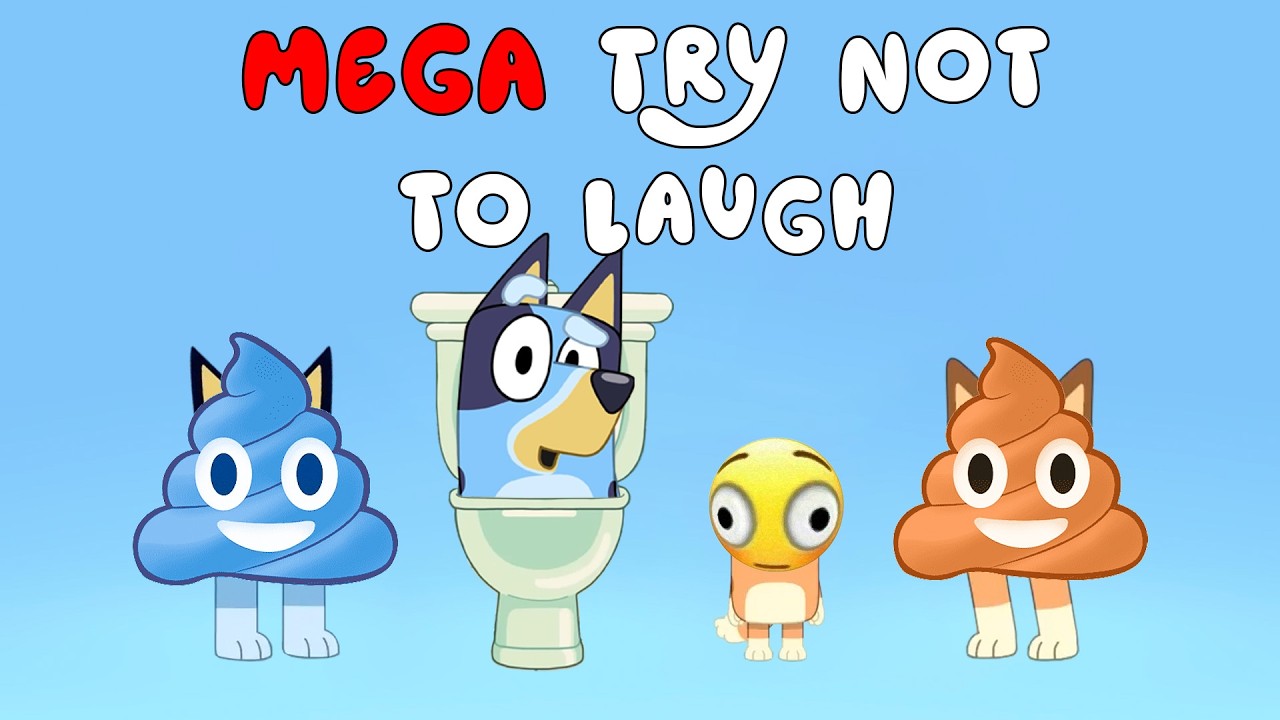Bluey Mega Try Not to Laugh 💀 | Epic Intro & Easter Episode