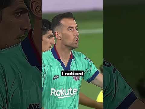 This is how Busquets' talent was discovered