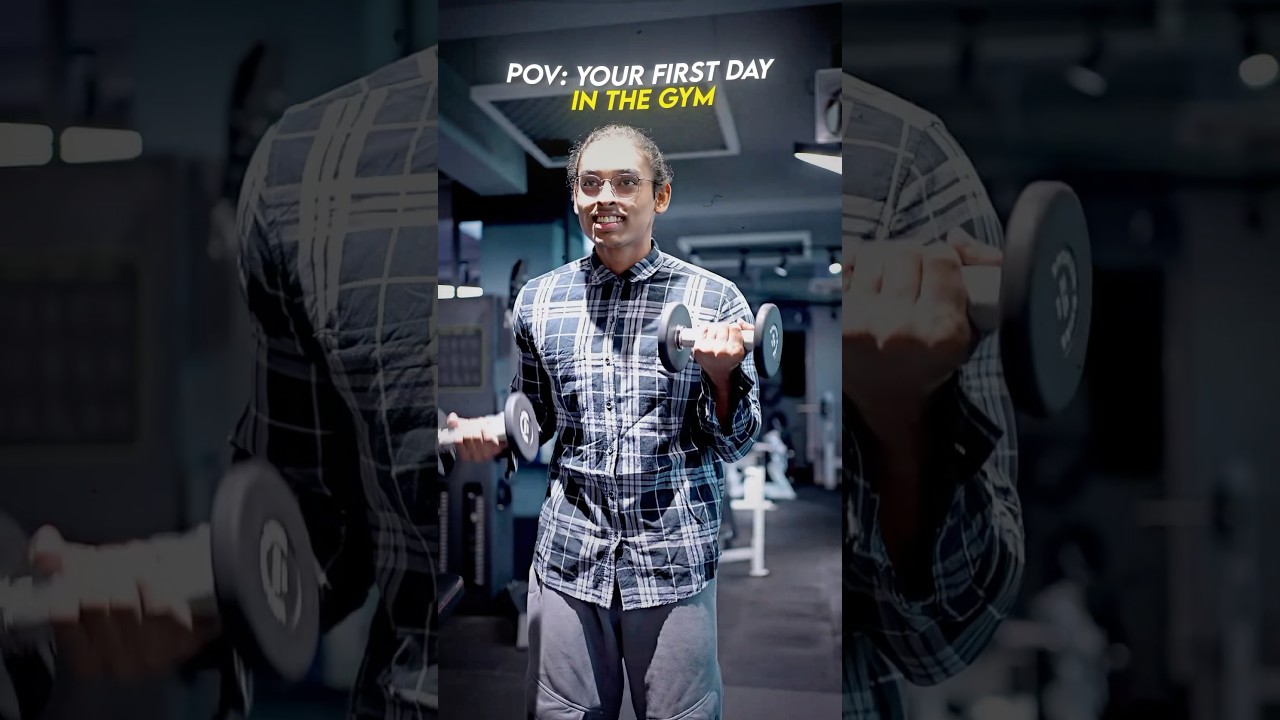 My First Day at the Gym 🏋️♂️