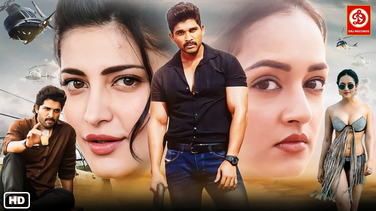 Allu Arjun's 2025 Action Blockbuster in Hindi 🎬 | Main Hoon Lucky The Racer (Race Gurram) Full Movie