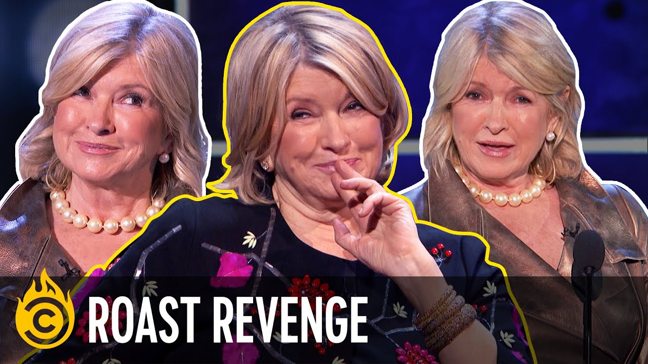 Martha Stewart's Hilarious Roast Comebacks | Watch Now on Paramount+ π₯