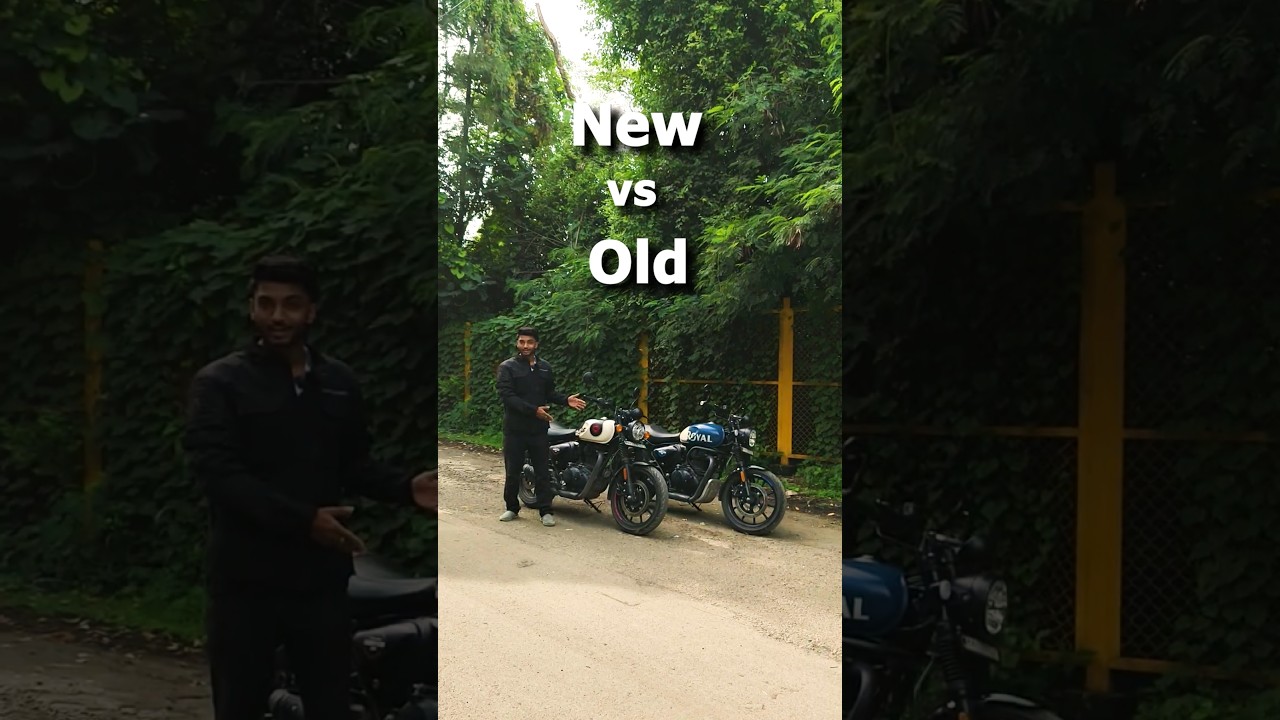 Royal Enfield Hunter 350: Old vs New Comparison