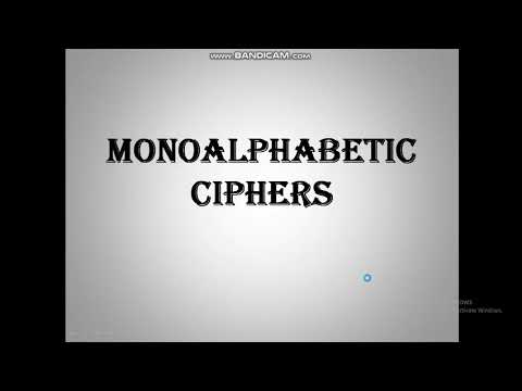 Monoalphabetic Substitution Cipher Easy Explanation with example
