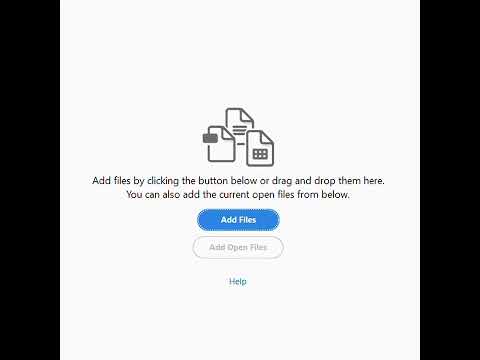 How To Combine Files in Adobe Acrobat #shorts