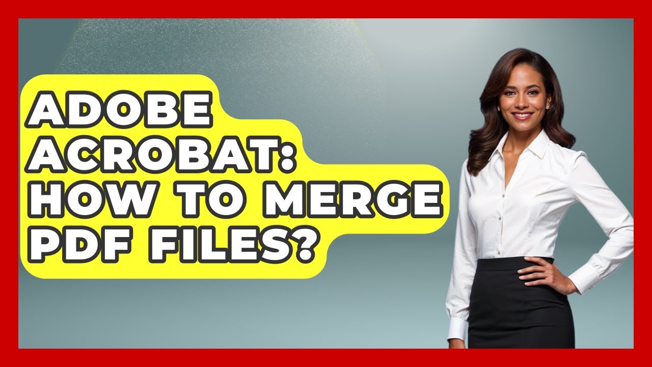 Adobe Acrobat: How To Merge PDF Files? - Design Tool Unlocked