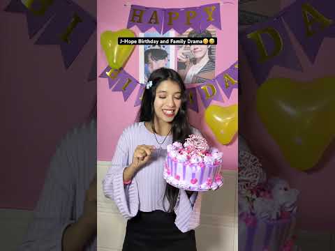 J-Hope Birthday and Family Drama 😅💜😊🥰 #viralshort #btsaarmy #jhope #birthday