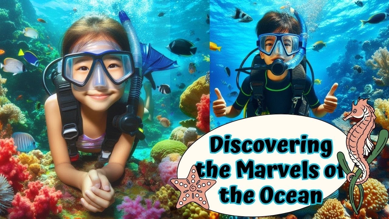 Animals and Plants that Live in the Ocean Summer Vacation Kids Special |R-ONLINE CLASSES|