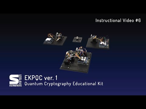06 EKPQC S-Fifteen Instruments Quantum Cryptography Educational Kit: Walkthrough Tutorial