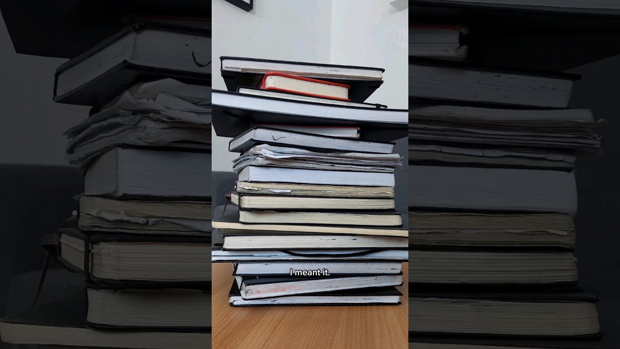 My 9-Year Sketchbook Tour: 14 Books! βοΈ