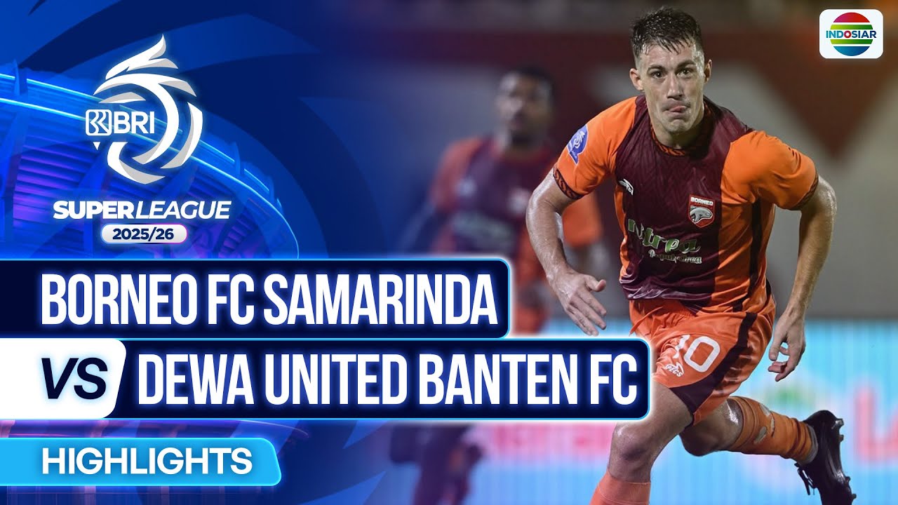 Exciting Borneo FC Samarinda vs Dewa United Banten Highlights | BRI Super League 2025/26 ⚽