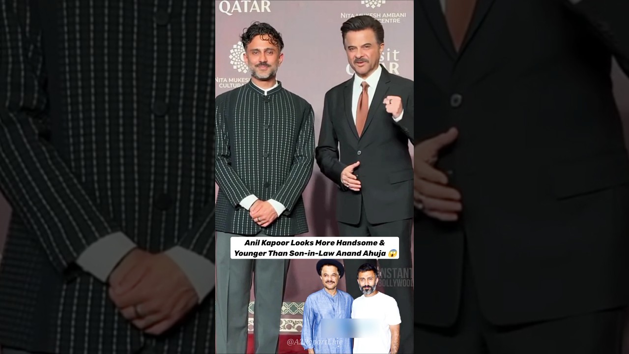 Anil Kapoor Looks Younger & Handsomer Than Son-in-Law Anand Ahuja