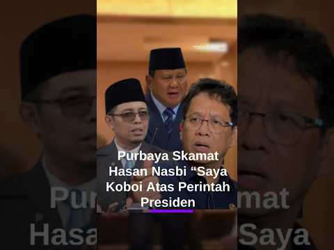 Purbaya Skakmat Hasan Nasbi: Saya Koboi Atas Perintah Presiden dengan Versi Halus!