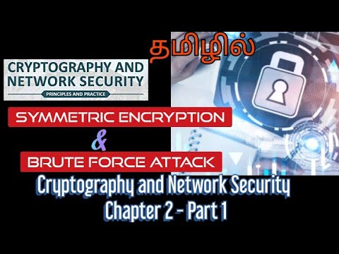 Cryptography and Network Security Unit 1 | Part 6 | Symmetric Encryption and Brute Force Attack