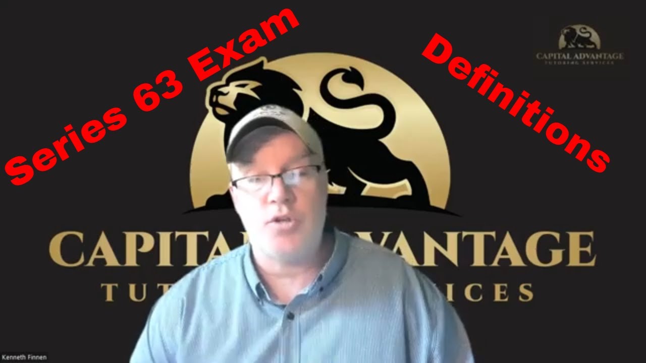 Series 63 Exam: Key Definitions & Overview 📚