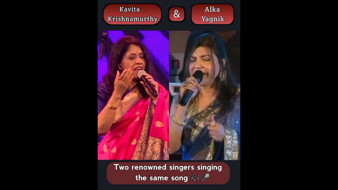 Kavita Krishnamurthy & Alka Yagnik Perform 'Bole Chudiyan' Live 🎶