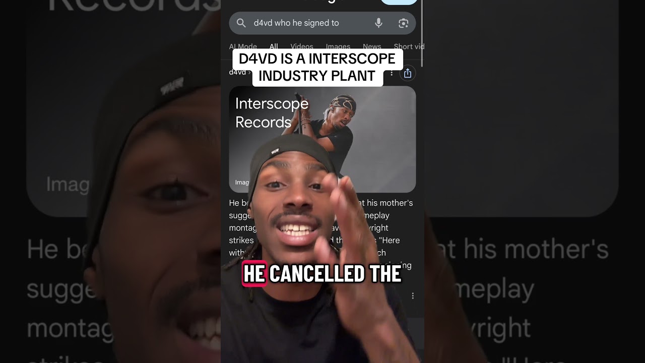 Is D4vd an Interscope Industry Plant? πΆ