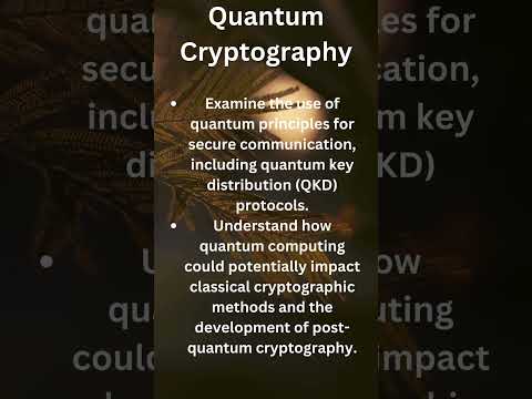Quantum Cryptography #shortvideo #shorts #viral #foryou #technology @knowlegeissuccess981
