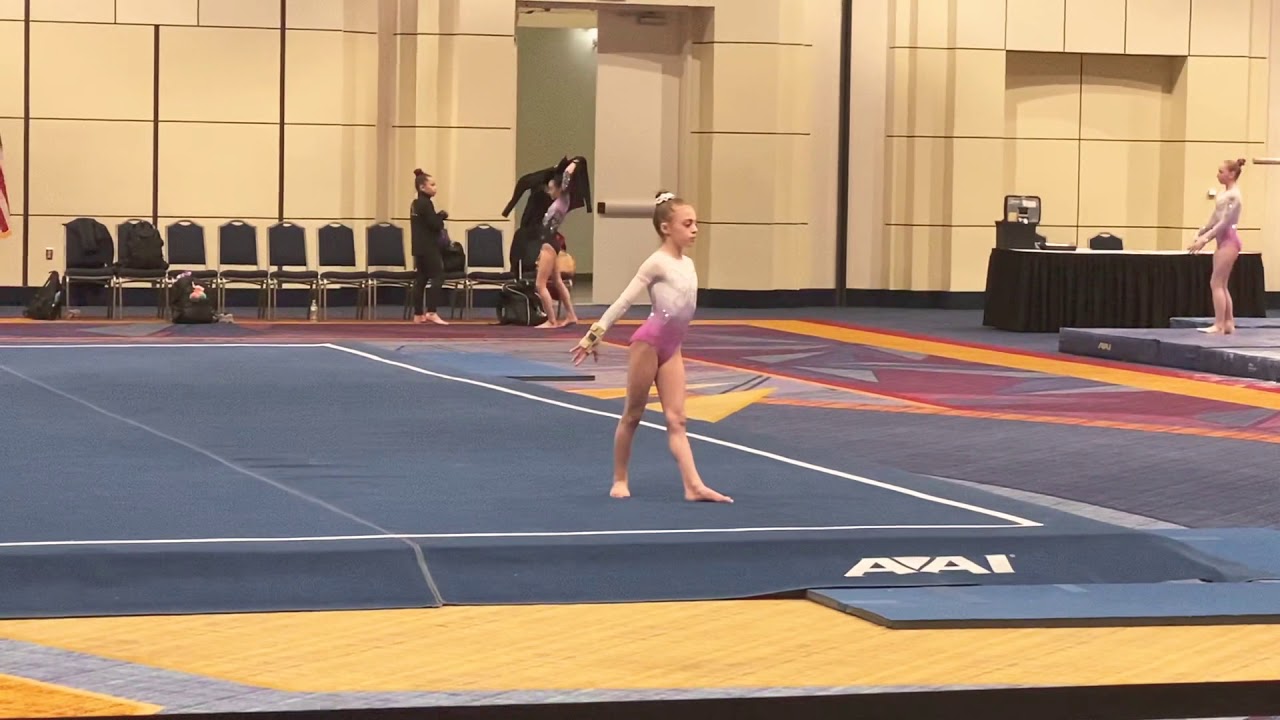Level 10 Gymnastics Floor Routine 🏅