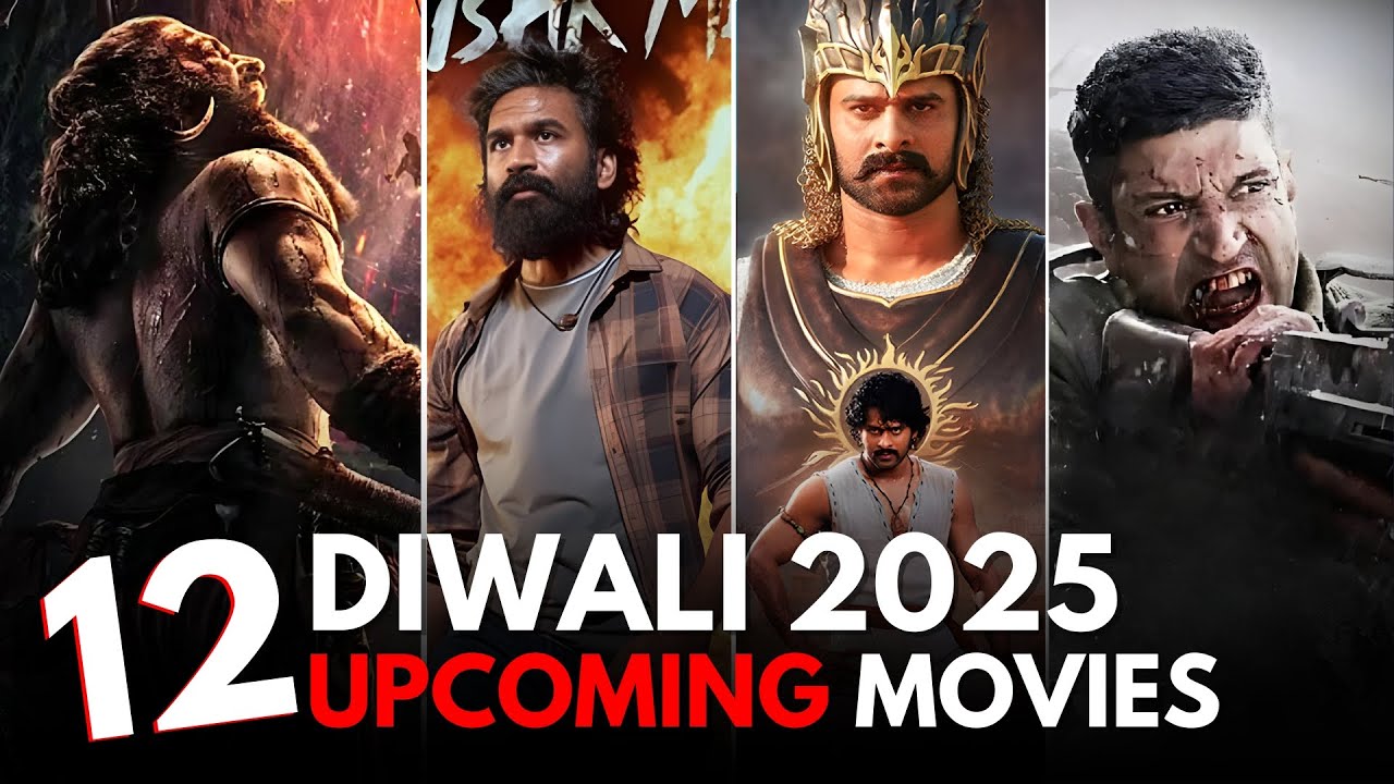 Top 12 Must-Watch Pan India Movies Releasing During Diwali 2025 🎆
