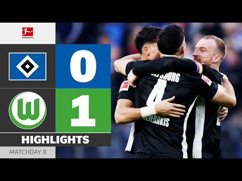 Close Win For Wolfsburg! | HAMBURGER SV - VFL WOLFSBURG | Highlights | Matchday 8 – Bundesliga 25/26