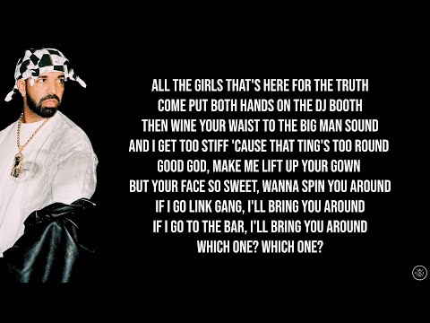 DRAKE - WHICH ONE ft. CENTRAL CEE (Lyrics)