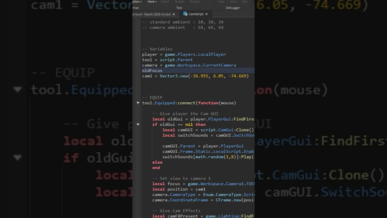 Roblox Ghost Hunt Camera Glitch Fix 🎮