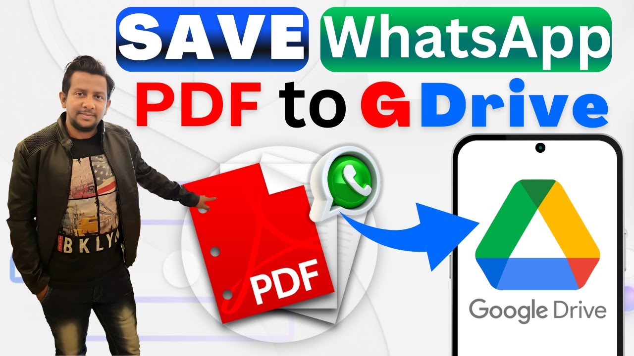 How to Save WhatsApp PDF to Google Drive (Easy & Fast Method!)