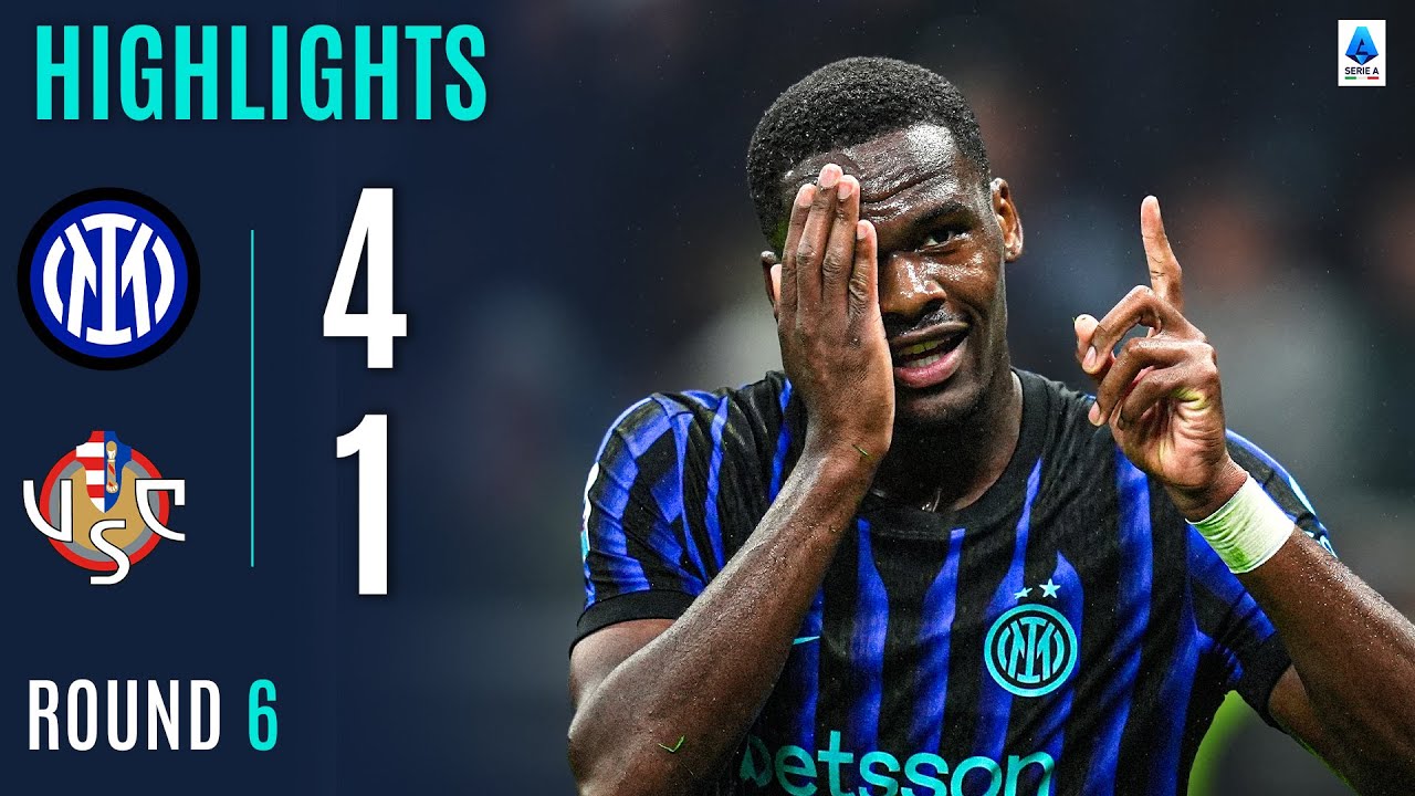 Inter vs Cremonese 4-1 Highlights: Dominant Home Win in Serie A 2025/26 ⚽