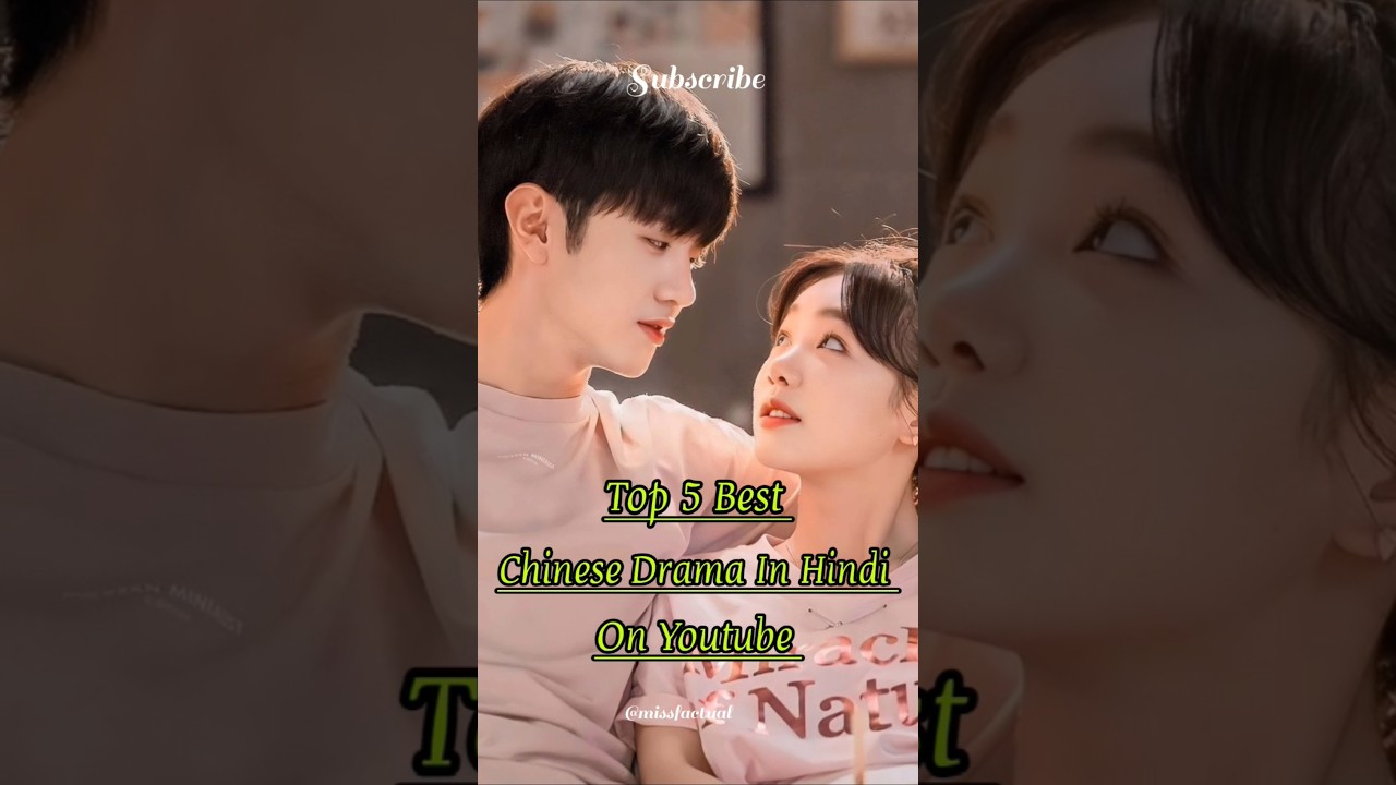 Top 5 Chinese Dramas in Hindi on YouTube 🎬