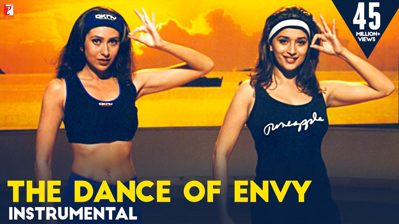 The Dance of Envy | Instrumental | Dil To Pagal Hai | Madhuri Dixit, Karisma Kapoor