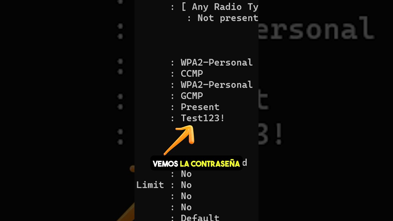 Ver contraseñas WiFi en Windows 🔑