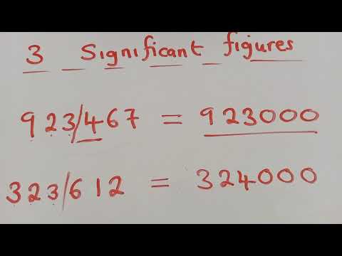 Three significant figures