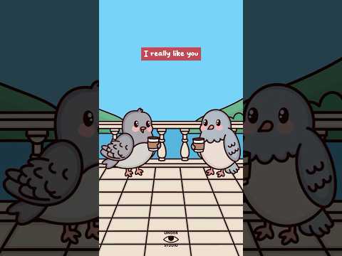 Modern Dating In A Nutshell 🐦 Love Birdies | Animation Meme | Original Audio: Logan McColgan