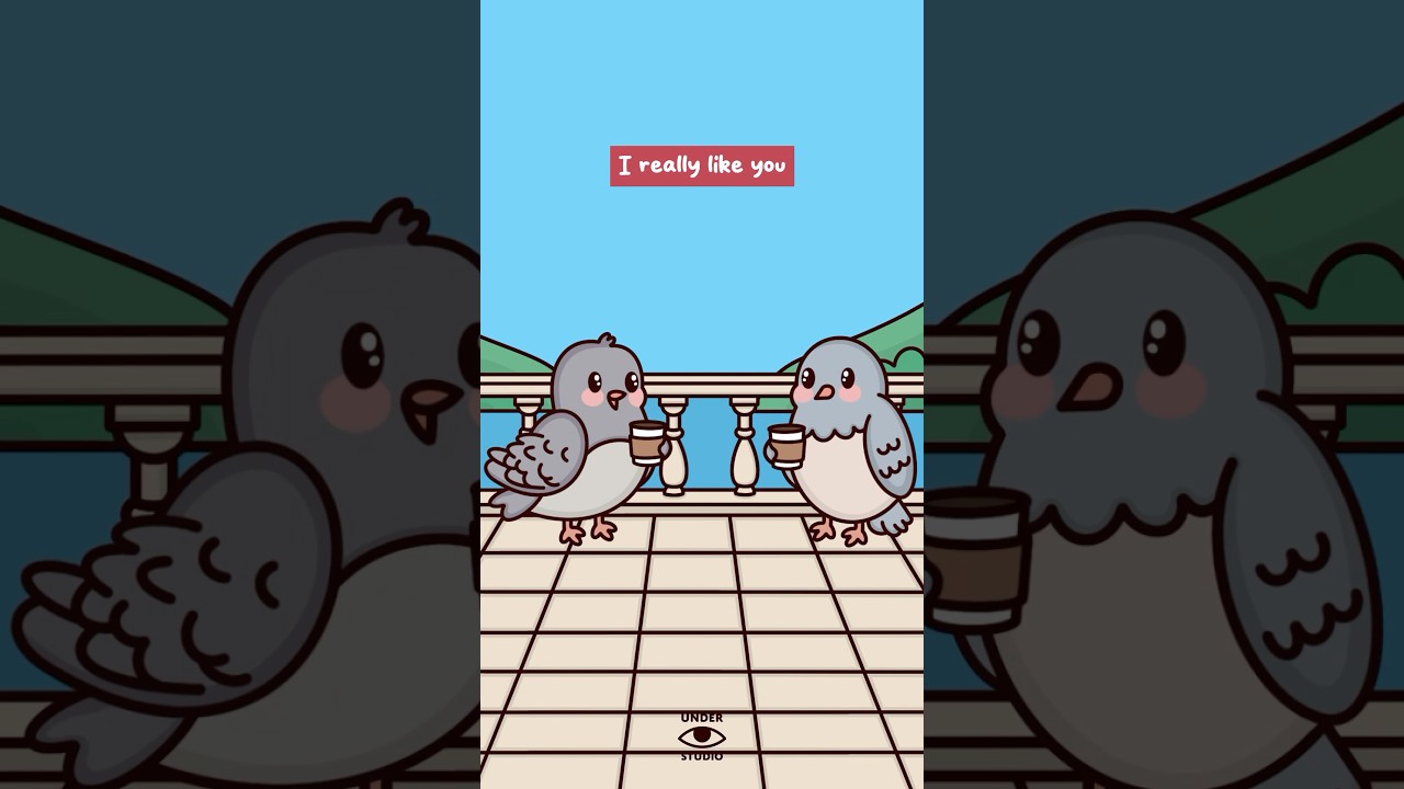 Modern Dating in a Nutshell 🐦 Love Birdies | Animation Meme | Original Audio: Logan McColgan