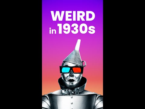 Why 1930s people watched movies weird #shorts