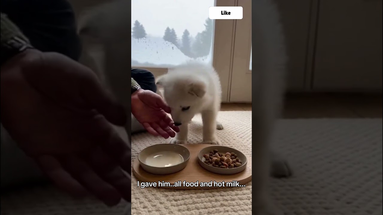 Baby Wolf Howls for Help Outside My House 🐺