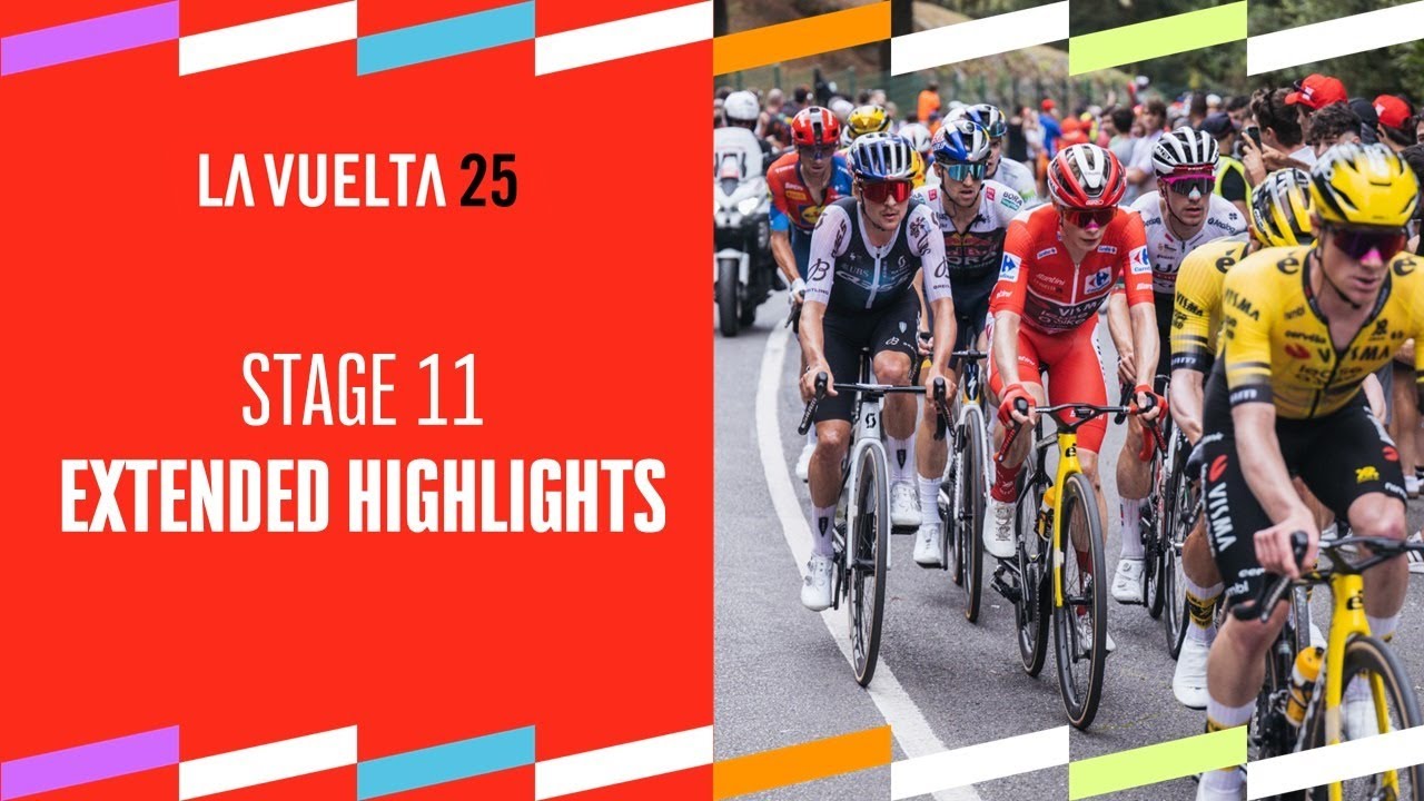 La Vuelta 2025 Stage 11 Highlights 🚴‍♂️ | Full Recap & Key Moments